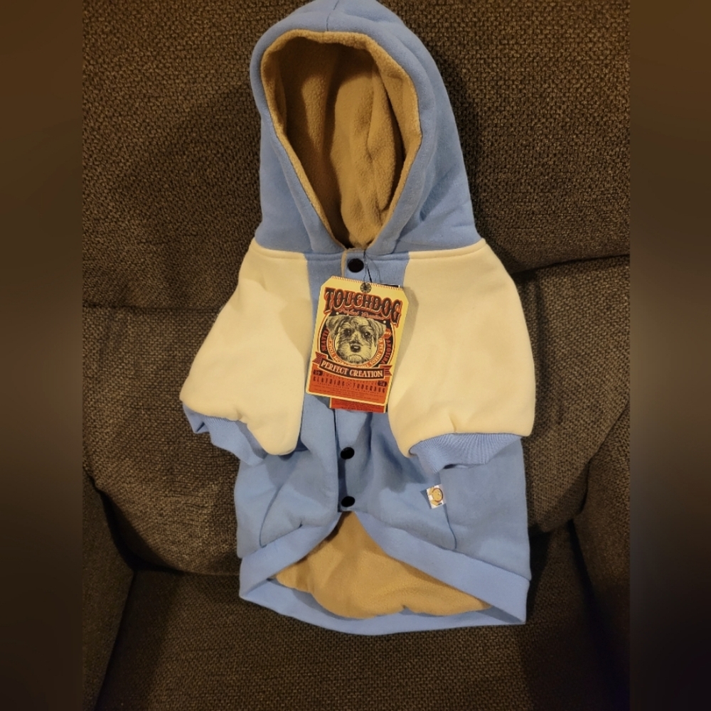 Touchdog Heritage Premium Cotton Hooded Dog Sweater